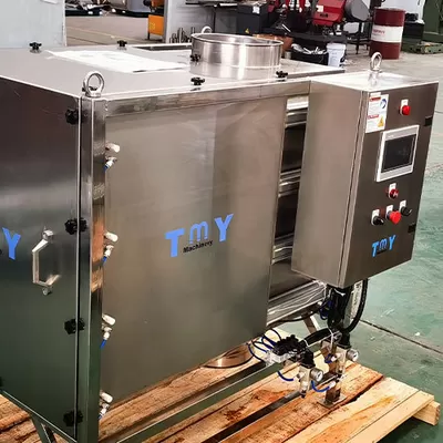 Latest company Cases about Two-stage High-precision Magnetic Separation Renovation for Sanitary Ceramic Glaze Workshop in Foshan Cuts Glaze Pinhole