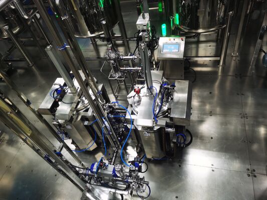 Buy Automated Liquid Processing Skid with 12000 Gauss Magnetic Separation and Stainless Steel Construction for 5 tons/hour Capacity online manufacture