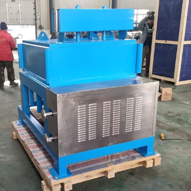 Buy High Gradient Magnetic Separator with 12000 Gauss Magnetic Field, PLC Controlled and Stainless Steel Enclosure for Industrial Use online manufacture