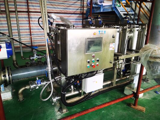 Buy Automated Pipeline Magnetic Separation Skid with Stainless Steel Construction and 12000 Gauss Magnetic Field Strength online manufacture