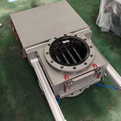 membeli Pemisah Elektromagnetik Baja Tahan Karat dengan Desain Tipe Laci dan Pengikis Otomatis untuk Penghilangan Kontaminan Feromagnetik online manufacture